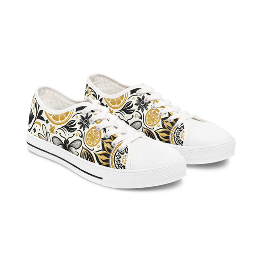 Yellow Love Low Top Sneakers