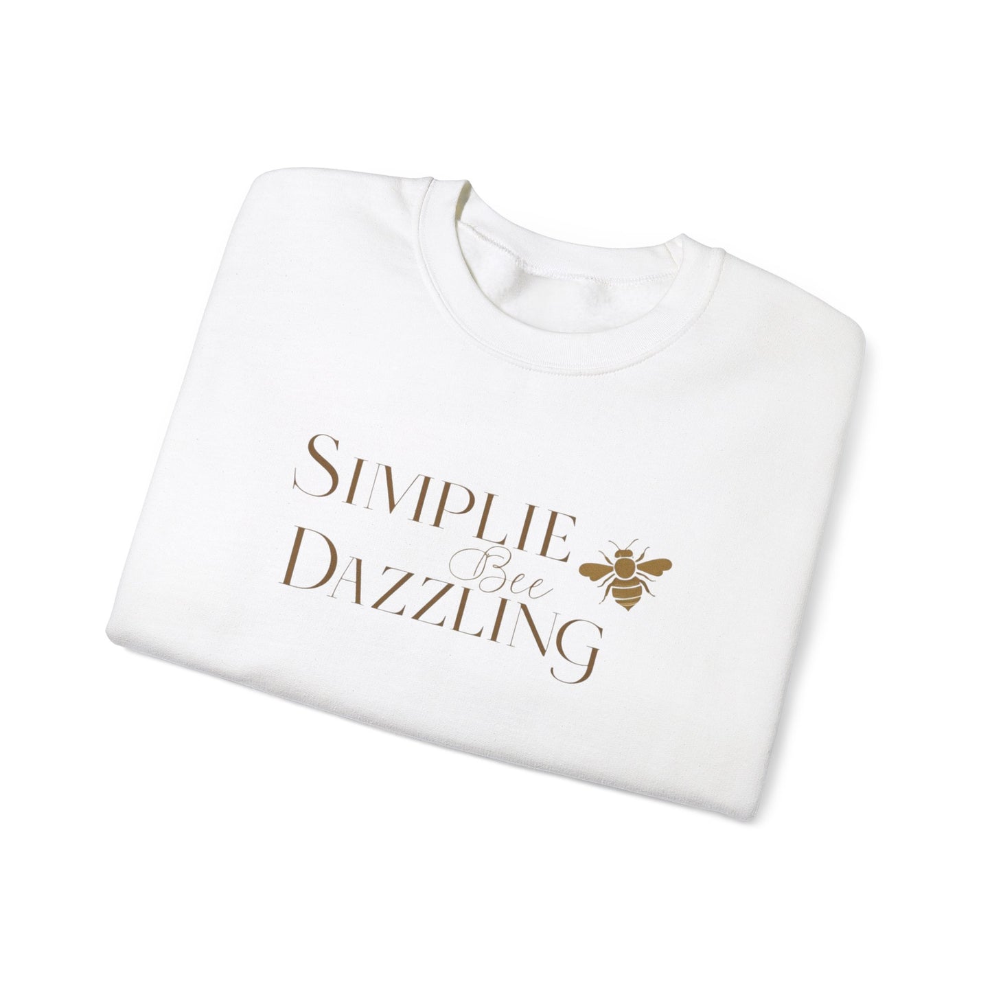 Simplie Bee Dazziling Crewneck Sweatshirt