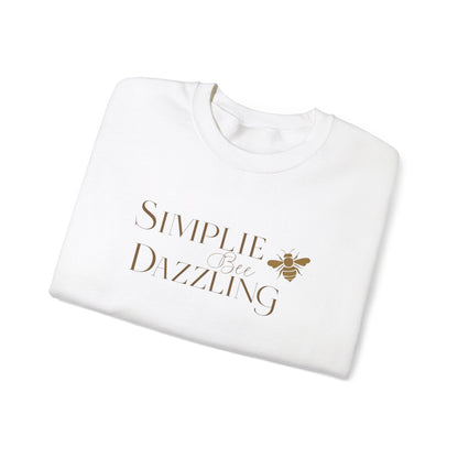 Simplie Bee Dazziling Crewneck Sweatshirt