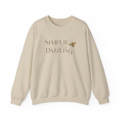 Simplie Bee Dazziling Crewneck Sweatshirt