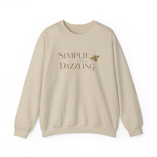 Simplie Bee Dazziling Crewneck Sweatshirt