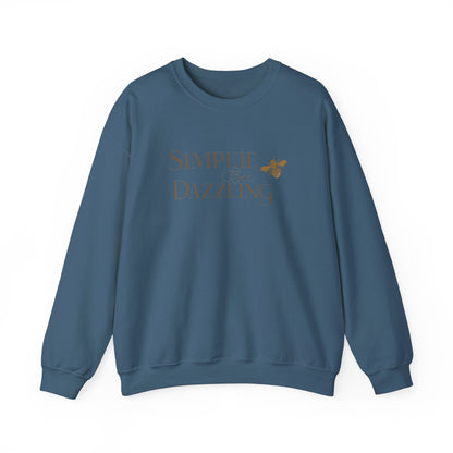 Simplie Bee Dazziling Crewneck Sweatshirt