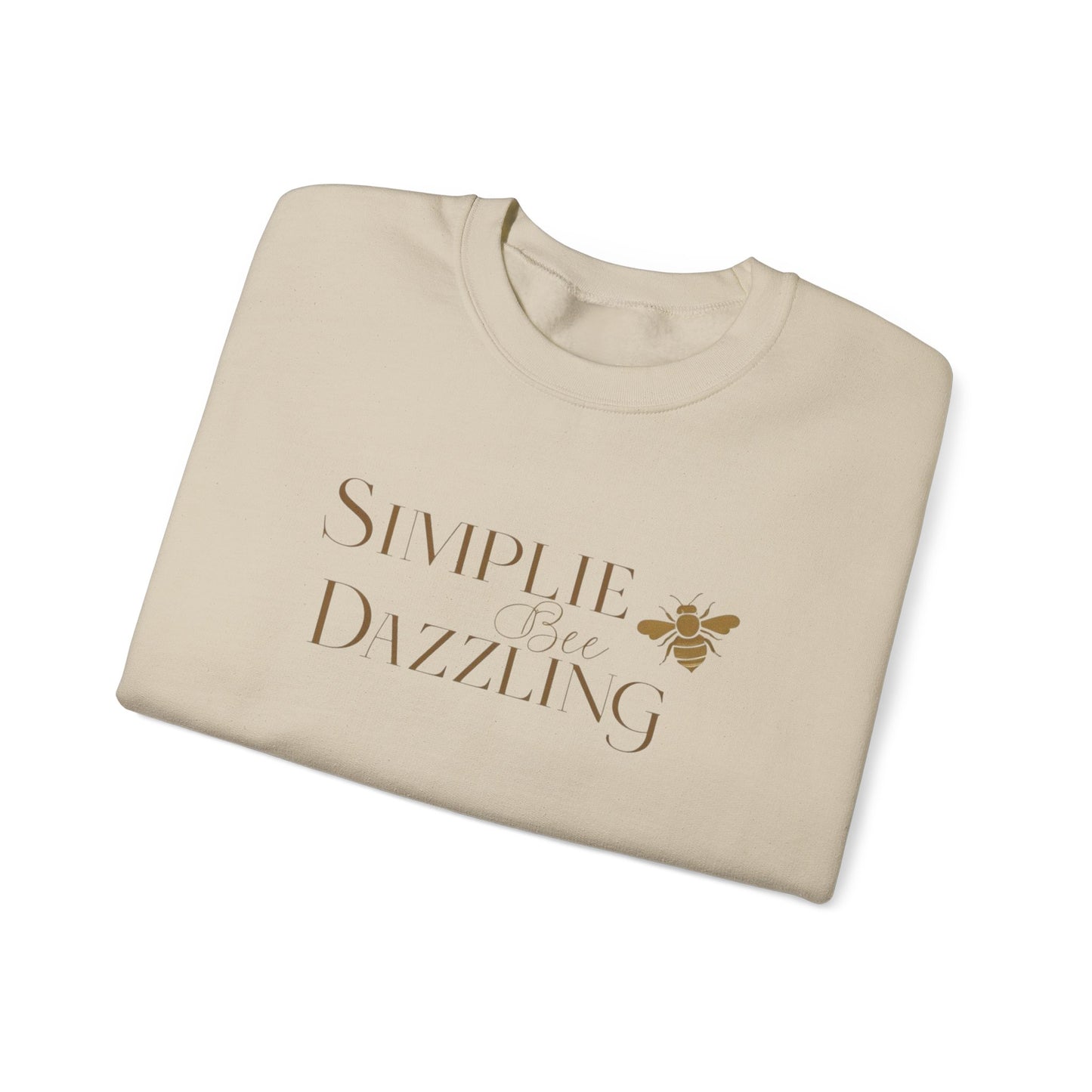 Simplie Bee Dazziling Crewneck Sweatshirt