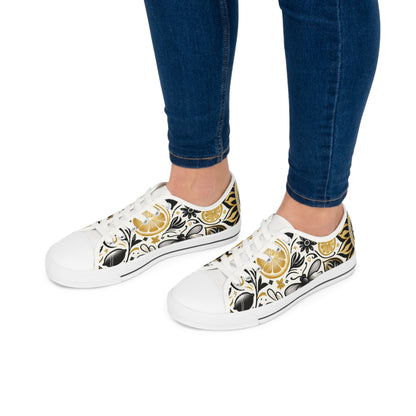 Yellow Love Low Top Sneakers