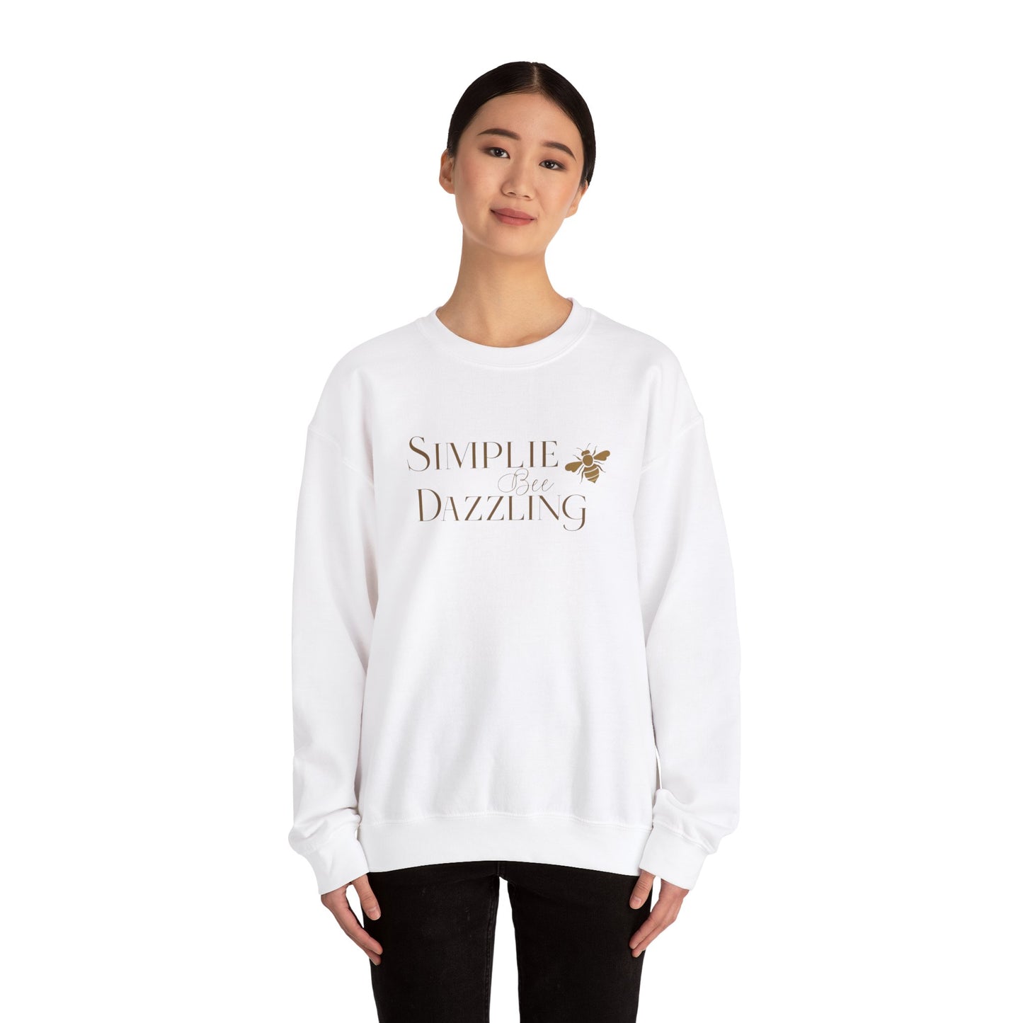 Simplie Bee Dazziling Crewneck Sweatshirt