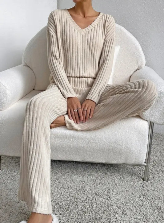 Casual 2-Piece Autumn Loungewear Set